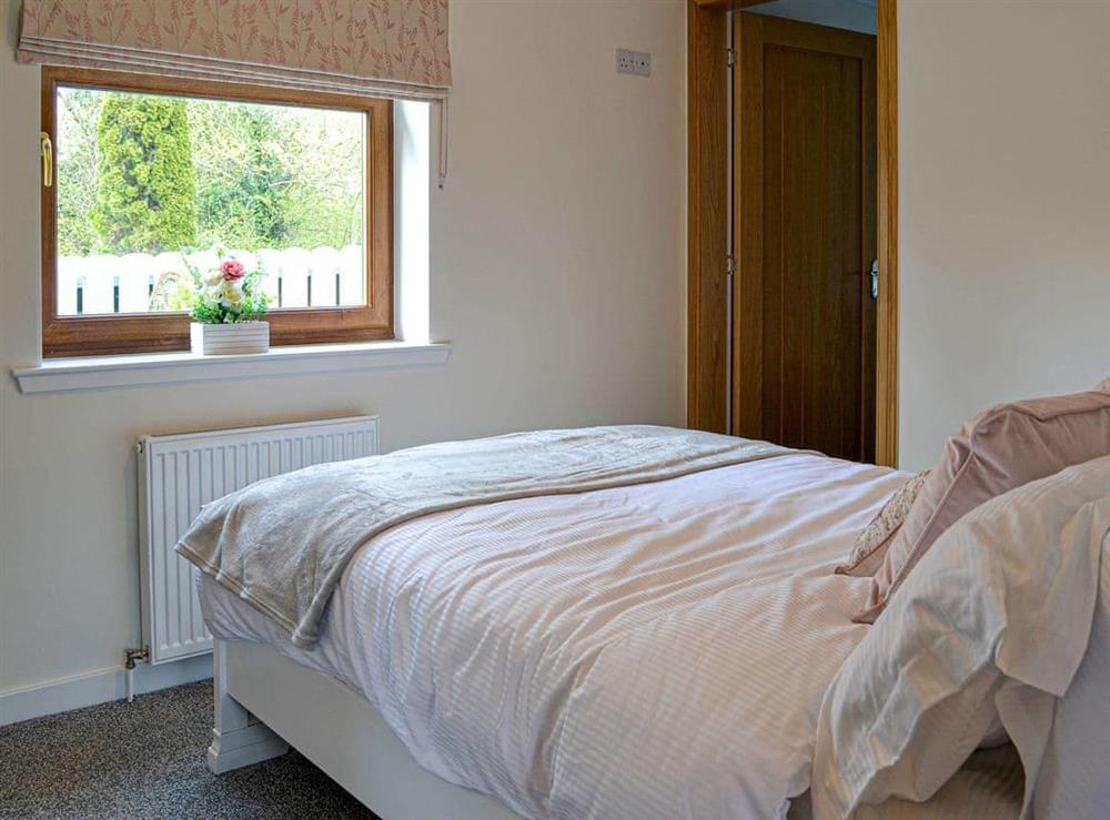Double bedroom at Woodpecker Lodge in Brocklehirst, near Carlisle, Dumfries, Dumfriesshire