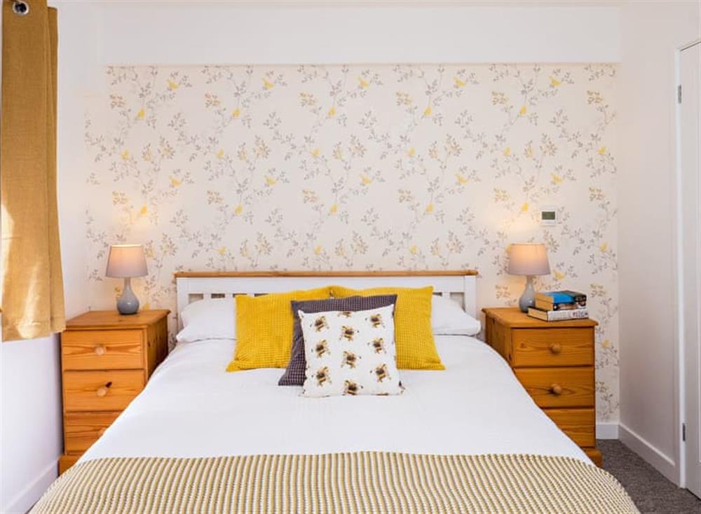 Double bedroom at Woodpecker Lodge in Catherington, Hampshire