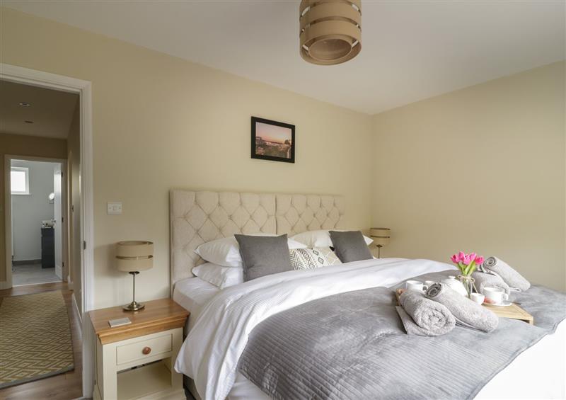 One of the bedrooms at Woodpeckers, Alresford