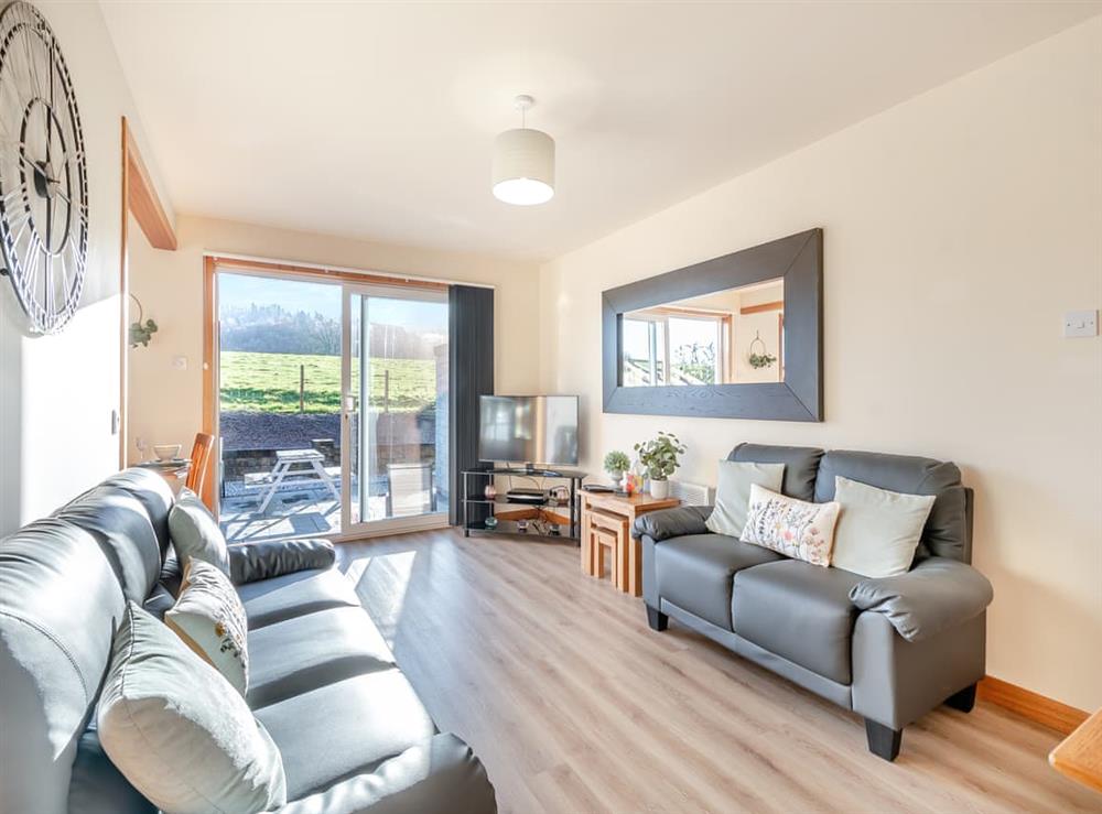 Living area at Woodrow in Lochanhead, Beeswing, Dumfriesshire