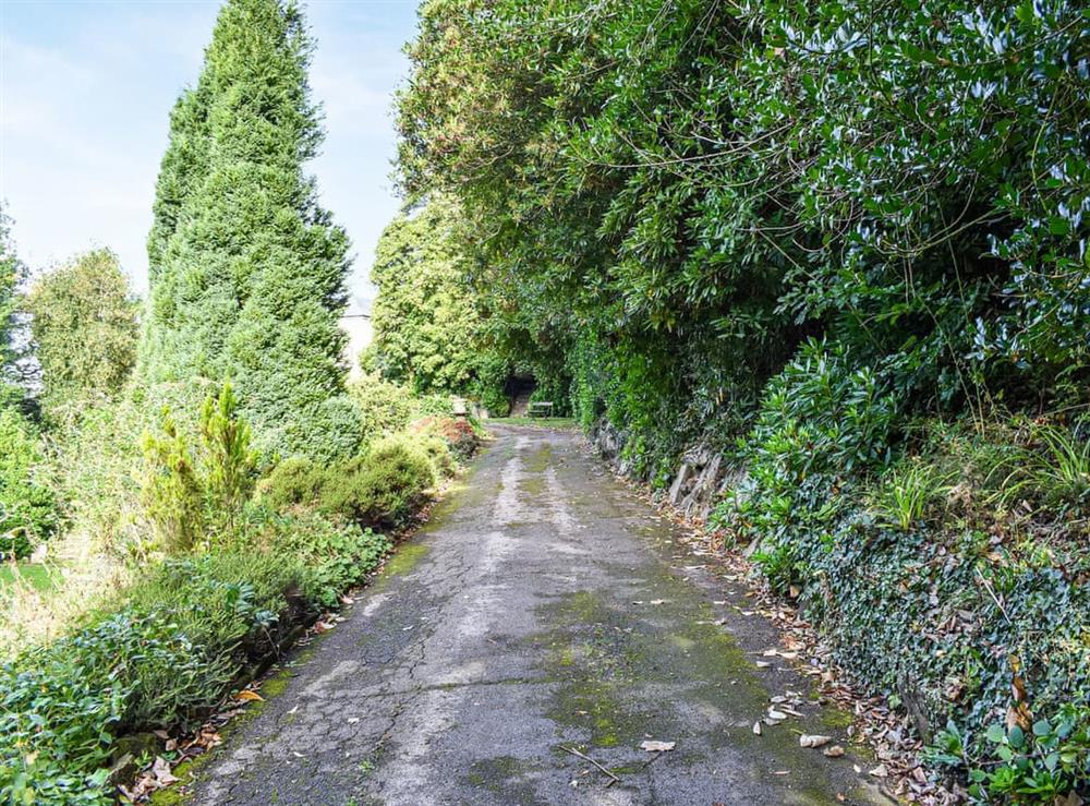 Driveway at Woodroyde in Hipperholme, Halifax, West Yorkshire