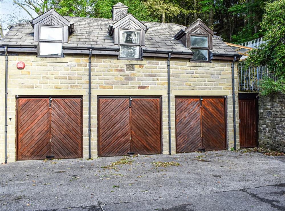 Parking at Woodroyde in Hipperholme, Halifax, West Yorkshire