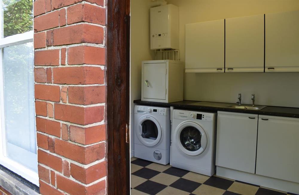 Utility room at Woodroyde in Hipperholme, Halifax, West Yorkshire