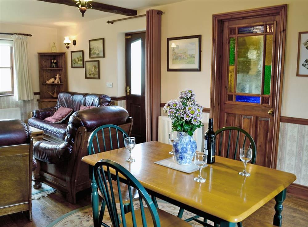 Dining Area at Woods Cottage in Dorchester, Dorset
