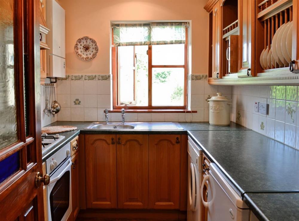 Kitchen at Woods Cottage in Dorchester, Dorset