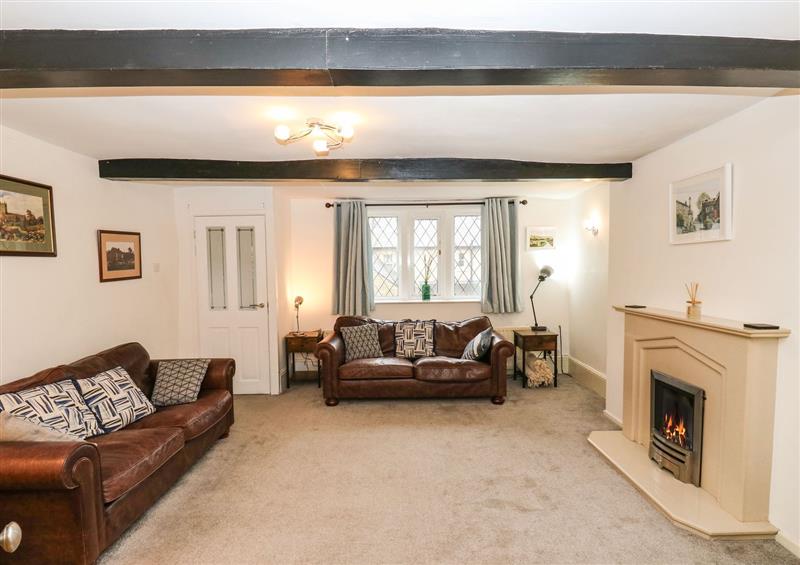 The living area at Woods Lane Cottage, Dobcross