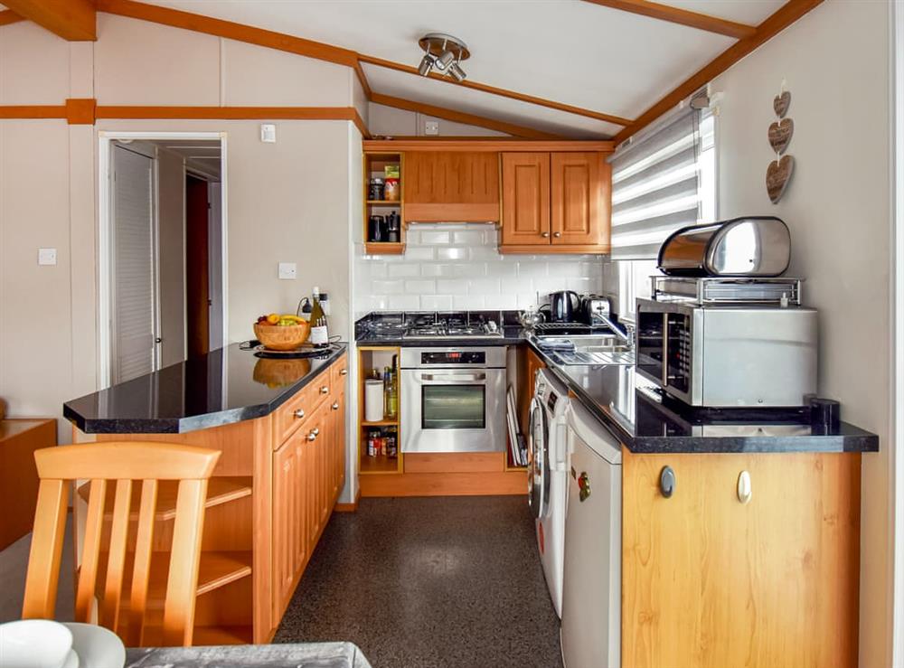 Kitchen at Woodside 14 in Hastings, East Sussex