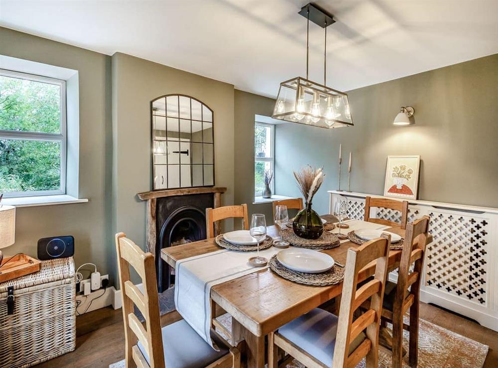 Dining room at Woodside in Cartmel Fell, near Bowness-on-Windermere, Cumbria