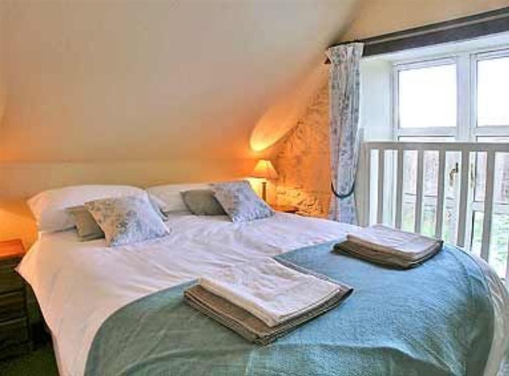 Double bedroom at Woodside Cottage in Nether Bellandy, Glenrinnes near Keith, Banffshire