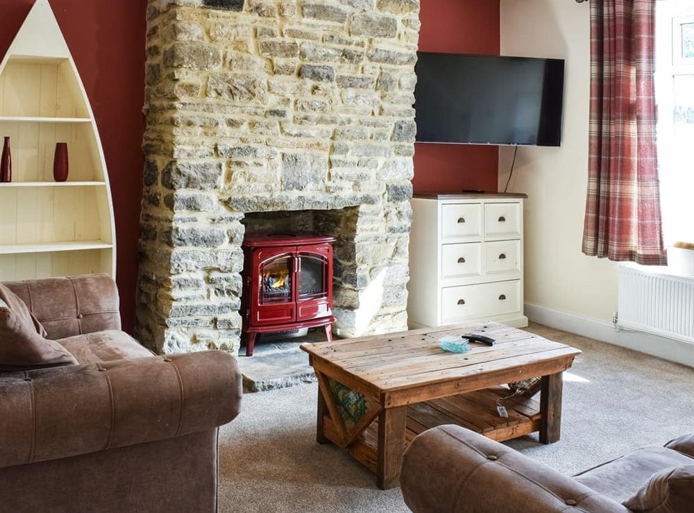 Living room at Woodside Cottage in Witton Park, near Bishop Auckland, Durham