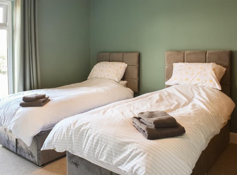 Twin bedroom at Woodside Cottage in Witton Park, near Bishop Auckland, Durham