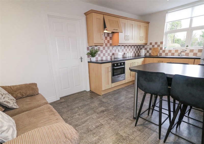 The kitchen at Woodside Guest House, Castlerock