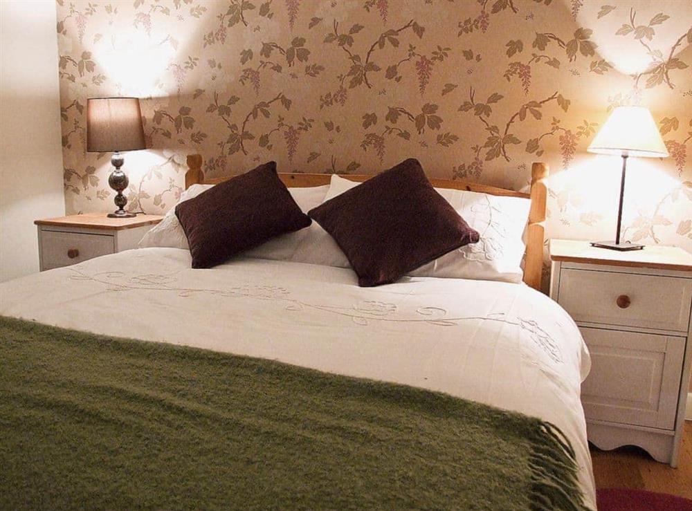 Double bedroom at Woodside Lodge in Doccombe, near Dunsford, Devon