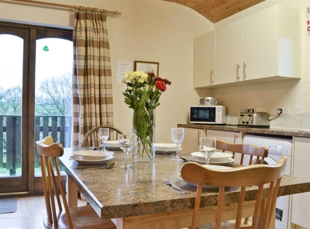 Open plan living/dining room/kitchen (photo 4) at Woodside Lodge in Llandrindod Wells, Powys
