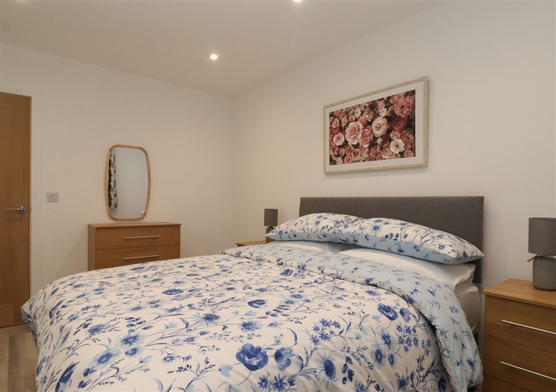 One of the bedrooms at Woodside, Scarborough