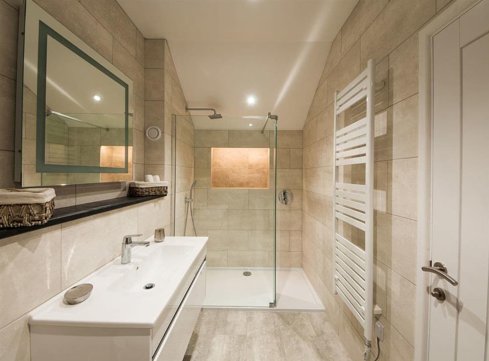 Shower room at Chestnut Cottage, 