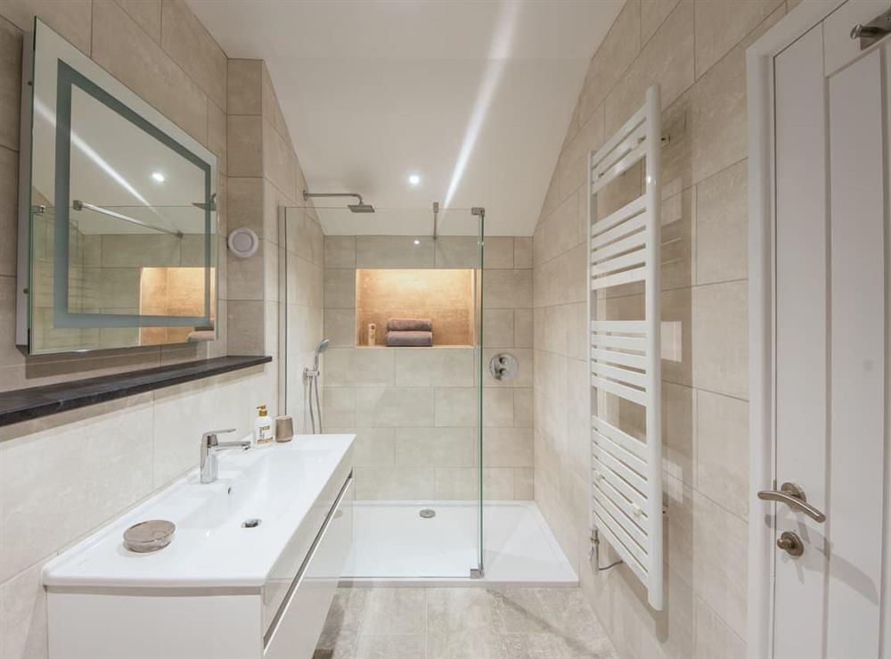 Shower room at Fir Cottage, 
