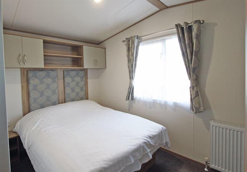 Bedroom in the Platinum 3 at Woodthorpe Leisure Park in Woodthorpe, Lincolnshire