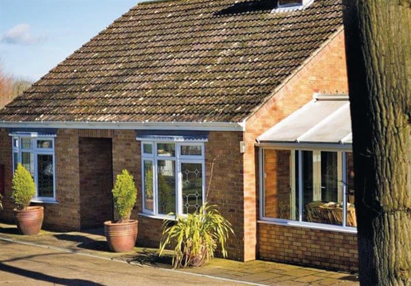Outside Woodlands Bungalow at Woodthorpe Leisure Park in Woodthorpe, Lincolnshire