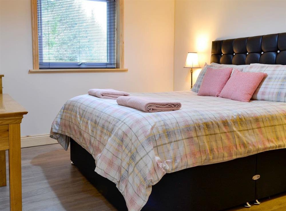 Double bedroom at Woodview in Lochanhead, Beeswing, Dumfriesshire
