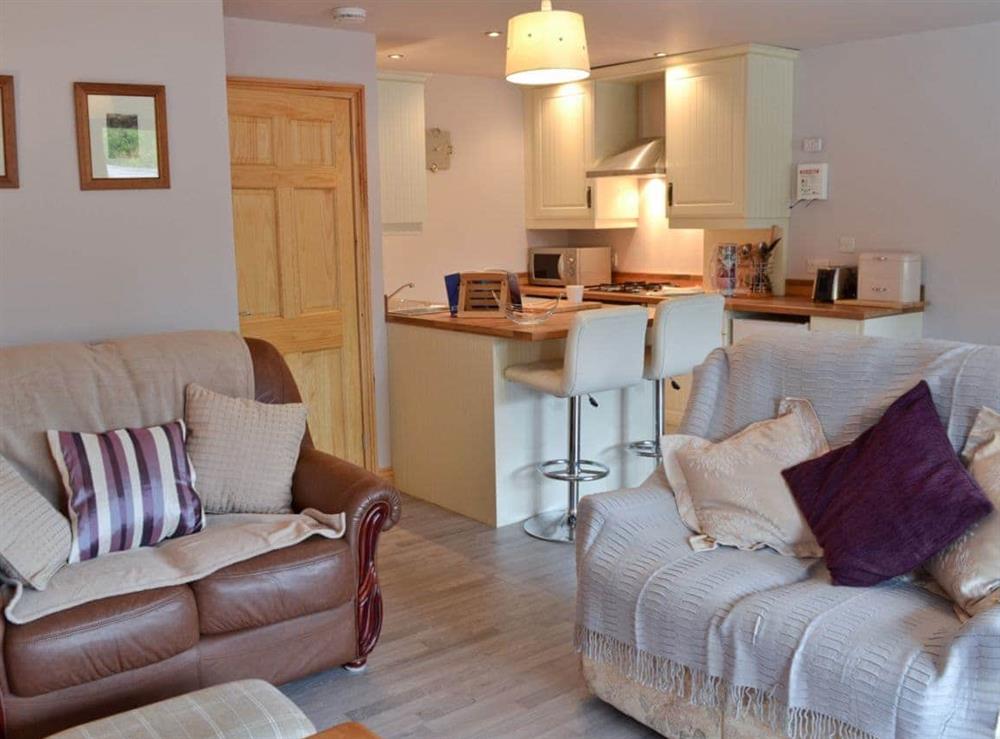 Open plan living space (photo 2) at Woodview Lodge in Cutthorpe, near Chesterfield, Derbyshire