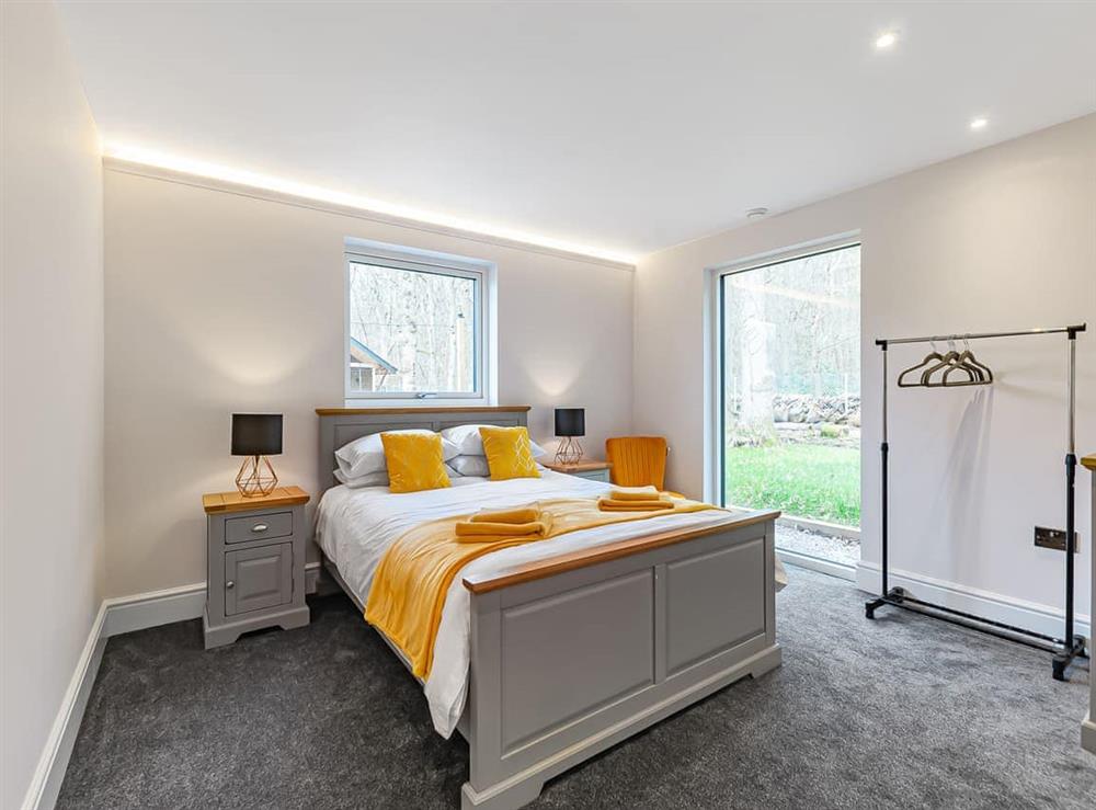 Double bedroom at WoodView in Radfall, near Whitstable, Kent