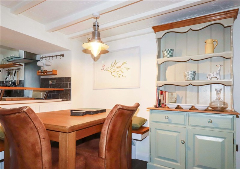 This is the kitchen at Woodview, Sandplace near Looe