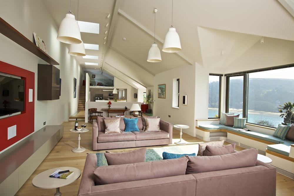 Spacious living accommodation, perfect for a special family holiday or an extended family break at Woodwell in , Salcombe