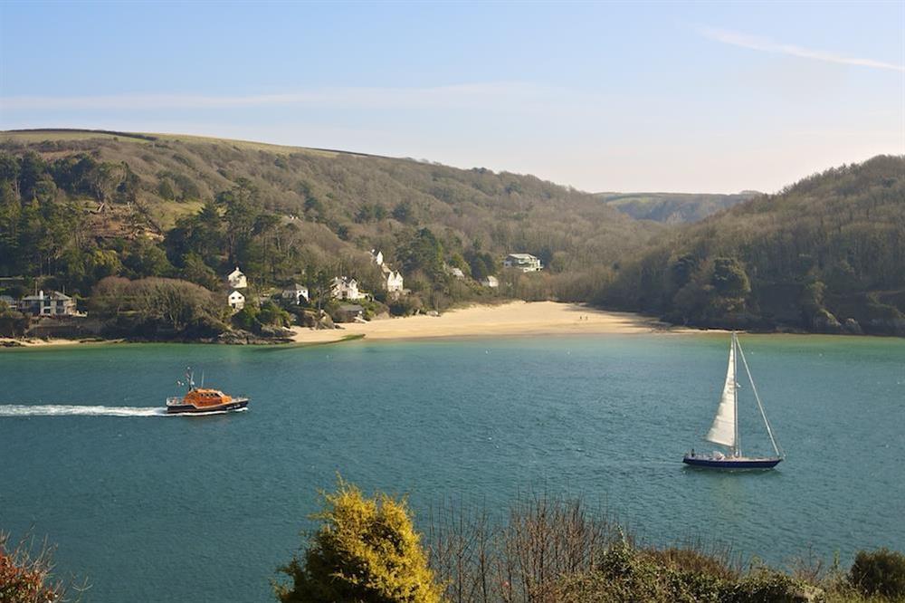 Stunning views from Woodwell across the picturesque Salcombe estuary at Woodwell in , Salcombe