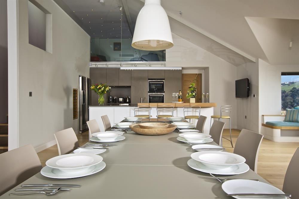 Superb dining area seating eight comfortably (photo 3) at Woodwell in , Salcombe