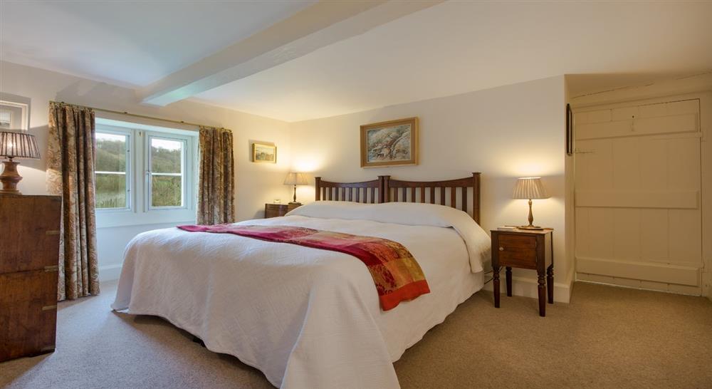Double bedroom at Woody's Cottage in Near Ebworth, Gloucestershire