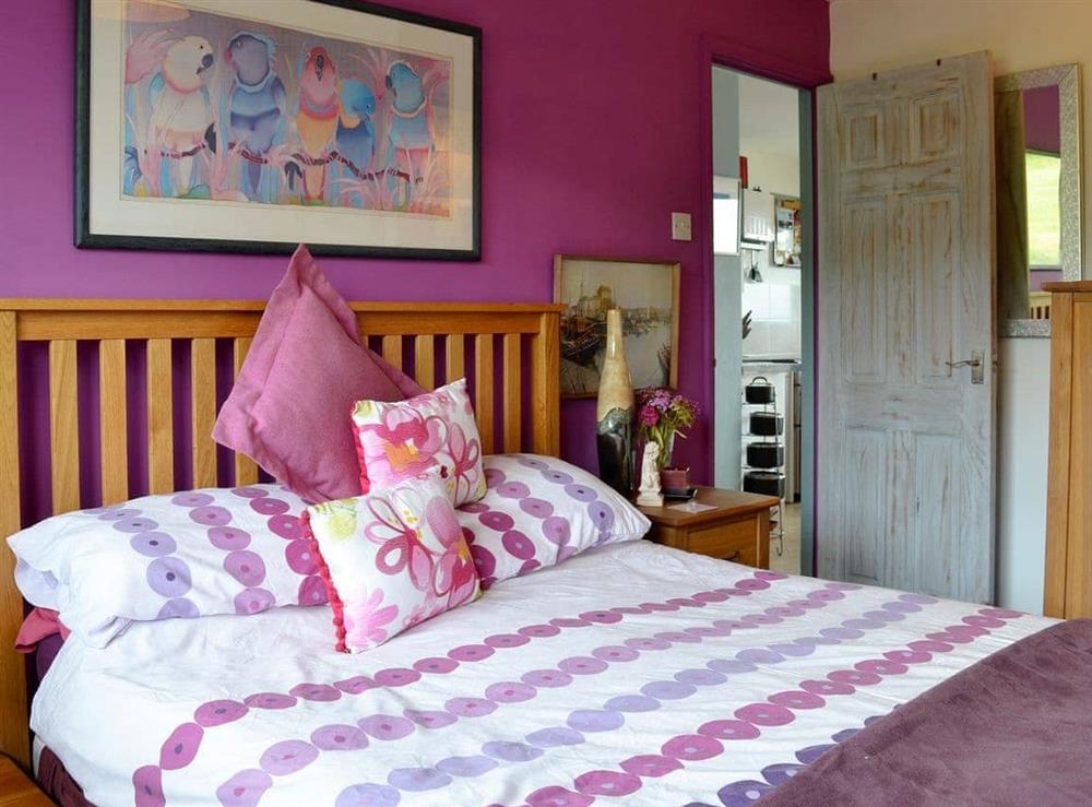 Comfortable double bedroom at Woolacombe Folly in Woolacombe, near Ilfracombe, Devon