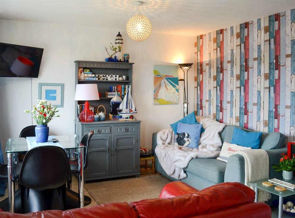 Comfortable living area at Woolacombe Folly in Woolacombe, near Ilfracombe, Devon