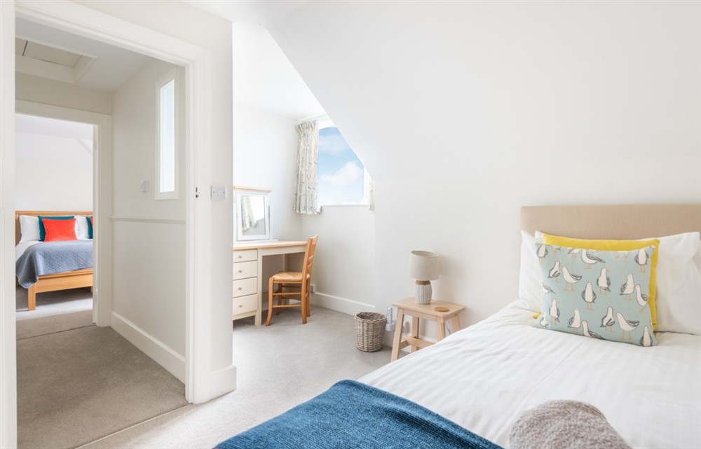 A bedroom in Woolmancliffe (photo 2) at Woolmancliffe in Hope Cove