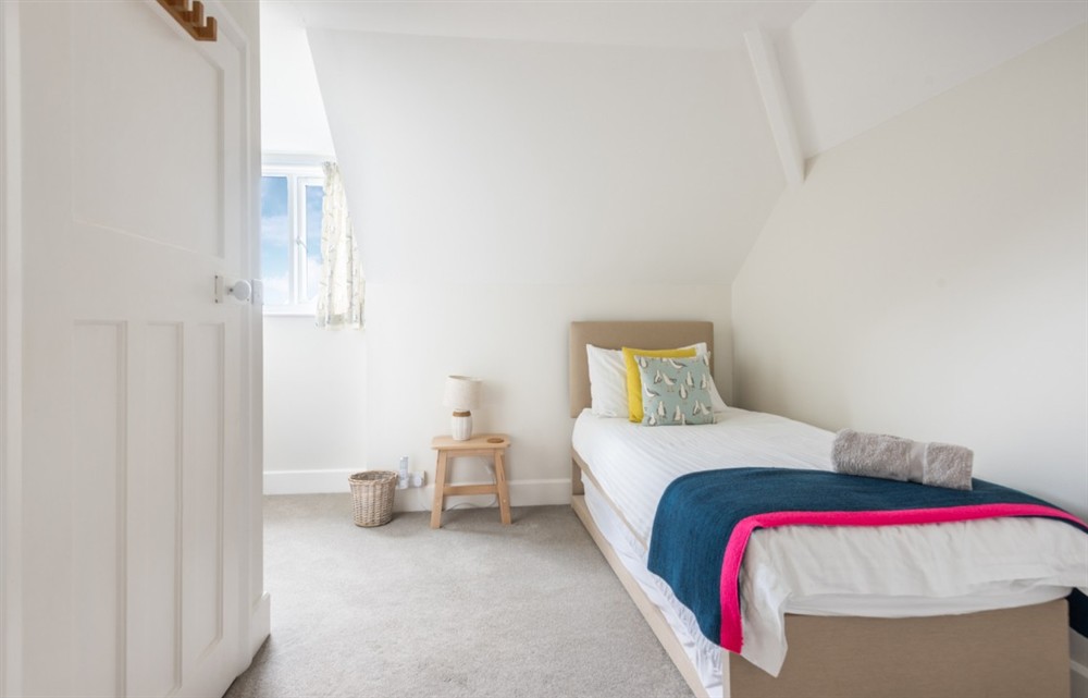 A bedroom in Woolmancliffe (photo 3) at Woolmancliffe in Hope Cove