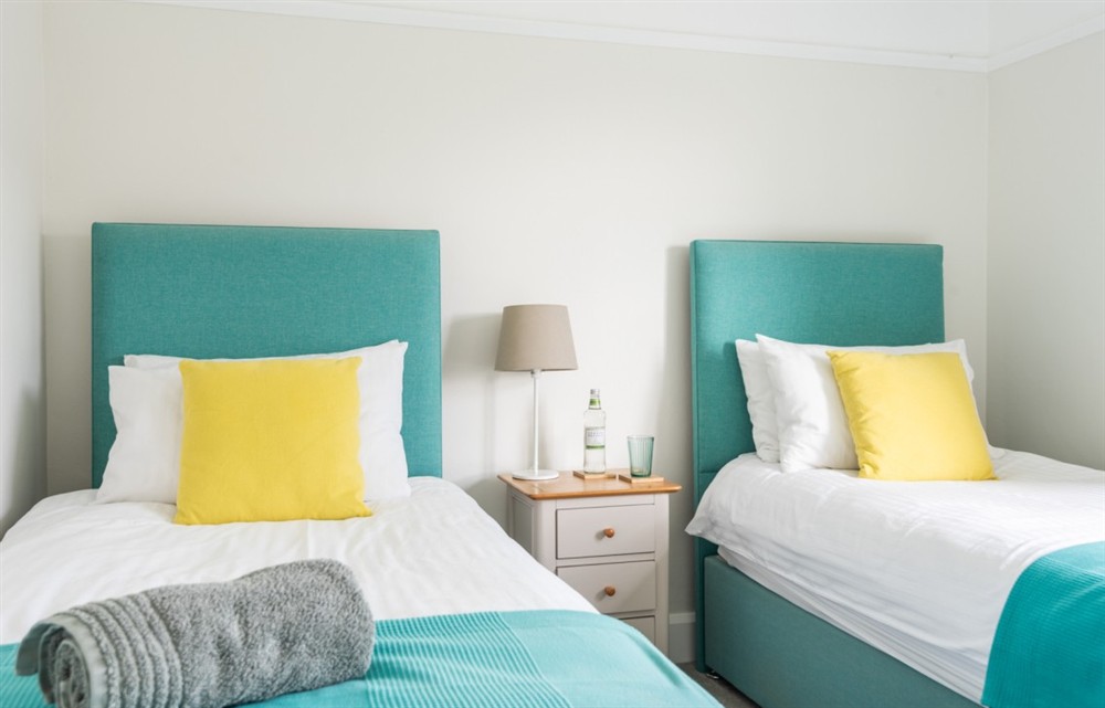 A bedroom in Woolmancliffe at Woolmancliffe in Hope Cove