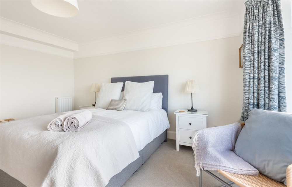 Bedroom at Woolmancliffe in Hope Cove