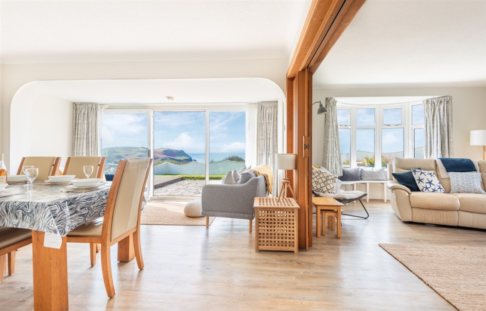 Inside Woolmancliffe at Woolmancliffe in Hope Cove