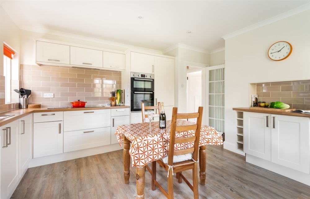 Kitchen at Woolmancliffe in Hope Cove