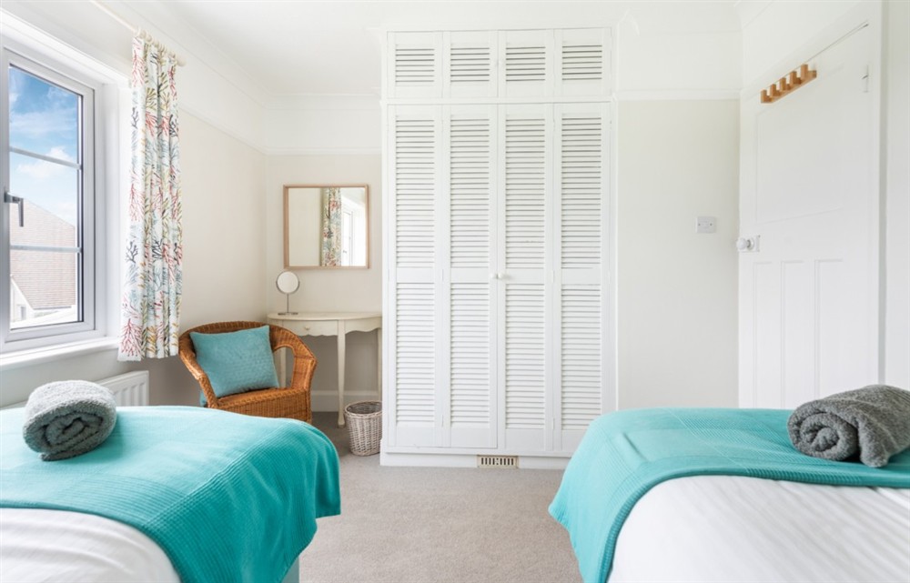 One of the bedrooms (photo 2) at Woolmancliffe in Hope Cove