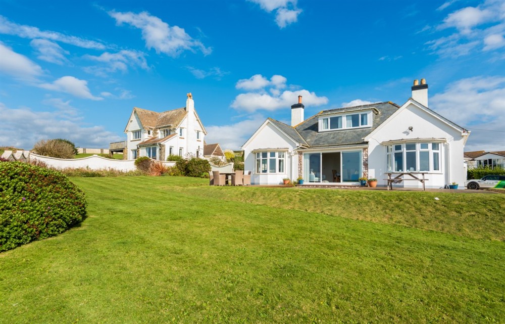 The garden (photo 2) at Woolmancliffe in Hope Cove
