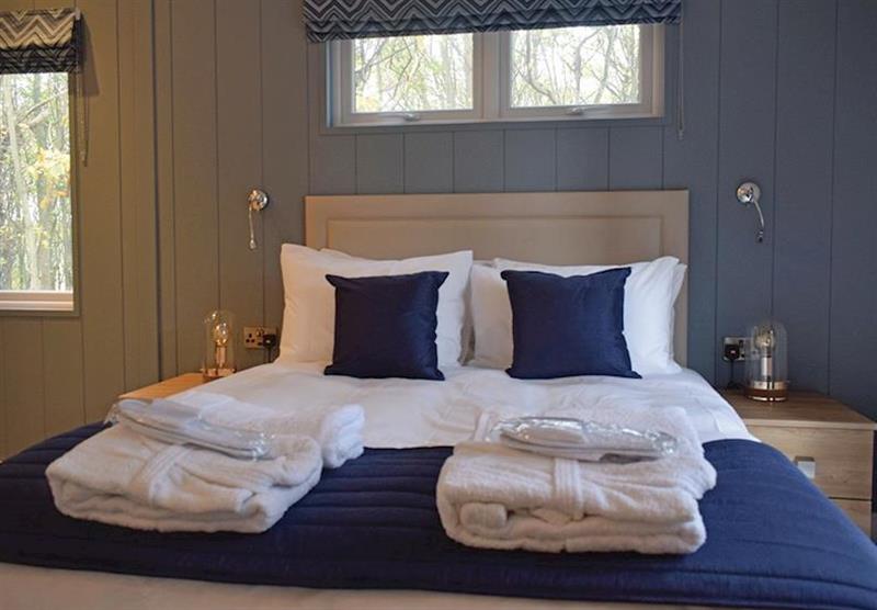 Bedroom in the Bramble at Woolverstone Marina Lodge Park in Woolverstone, Ipswich