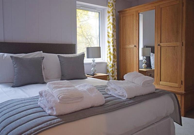 Double bedroom in Poppy at Woolverstone Marina Lodge Park in Woolverstone, Ipswich