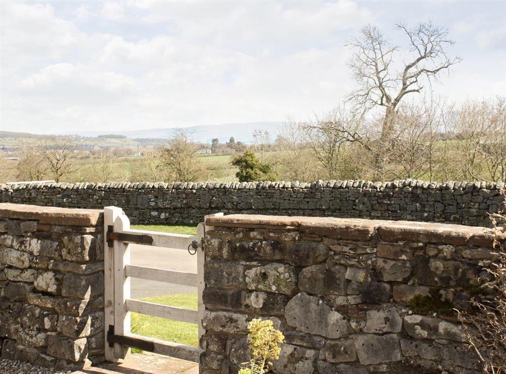 Magnificent rural views from garden at Wordsworth Cottage in Sockbridge, Nr Ullswater., Cumbria
