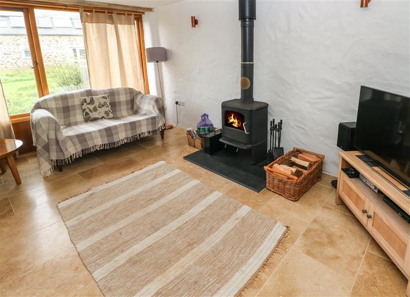 Relax in the living area at Workshop, Pencaer near Goodwick