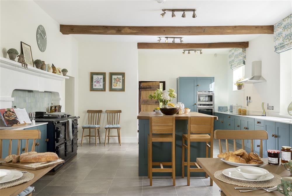 The kitchen at Wormsley Grange and Cottage, Hereford