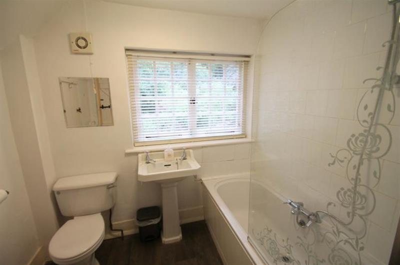 Bathroom at Worthy Cottage, Porlock Weir