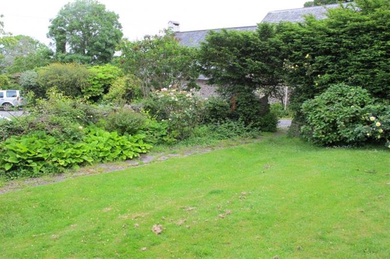 Garden at Worthy Cottage, Porlock Weir