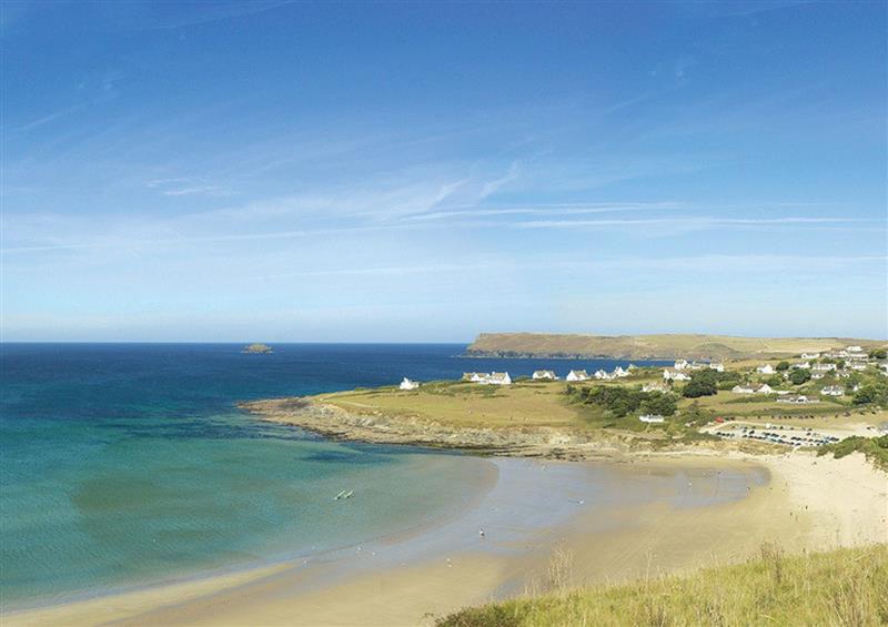 The area around Worthy House at Worthy House, Daymer Bay