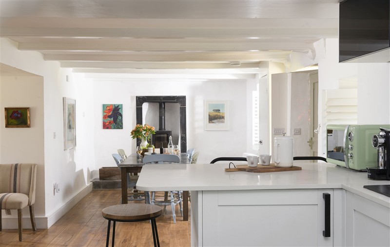 Kitchen at Worvas Counthouse, Cornwall